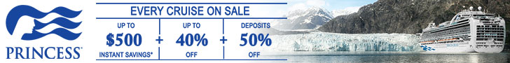 Princess Come Aboard Alaska Cruise Sale