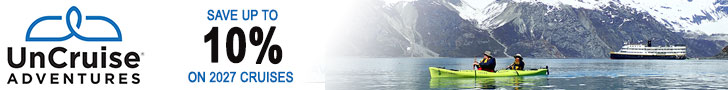UnCruise 2027 10% Early Booking Discount