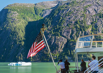 American Cruise Line in Endicott Arm