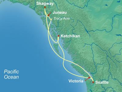 Carnival Cruise Line Alaska Itinerary