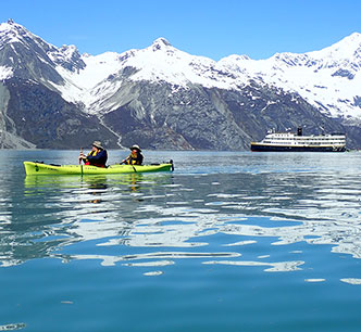 UnCruise Alaska Cruise Kayaking from Ship