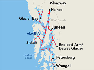 American Cruise Line 11-night Alaska Cruise